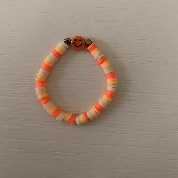 Clay flat beaded bracelet bundle handmade - Picture 4 of 6